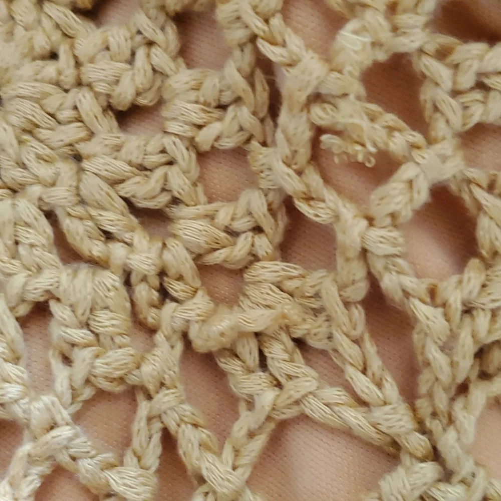 COPY - Fashion Nova Mustard Yellow Crochet Skirt - Picture 6 of 8